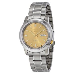 FX04947B NWT Seiko Fashion Men's Automatic Steel Authentic Watch